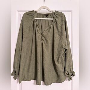Frye Olive Green Blouse